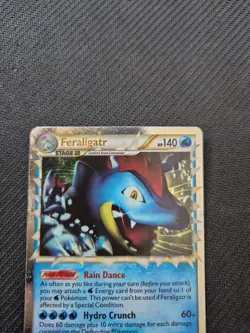 Pokemon Feraligatr HeartGold & SoulSilver Promo Prime HGSS07 LP - Near Mint - Image 2