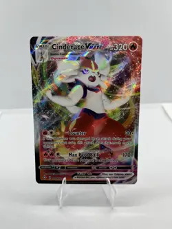Cinderace VMAX 019/072 Pokemon Shining Fates Holo Ultra Rare NM - Image 1