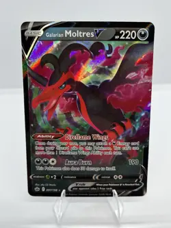 Galarian Moltres V 097/198 Pokemon: Sword & Shield - Chilling Reign NM - Image 1