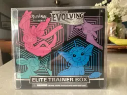 Pokemon TCG Evolving Skies Elite Trainer Box Sword and Shield, Sealed with Case - Image 1
