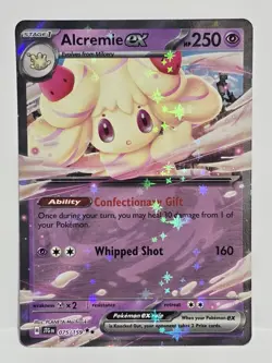 Pokemon TCG Alcremie ex 075/159 Double Rare Holo English Near Mint - Image 1