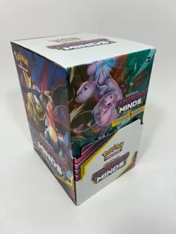 Pokemon TCG: Dollar Tree Gravity Feed Pack Display Empty Box - Unified Minds - Image 1
