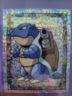 Pokemon Blastoise #S4 Merlin Prism Album Stickers 1999 - Image 1