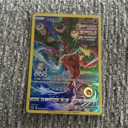 2023 POKEMON CROWN ZENITH GALARIAN GALLERY DEOXYS HOLO ULTRA RARE GG12/GG70 - Image 1