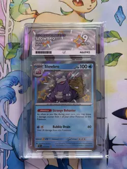 Pokemon TCG Slowbro 117/091 Paldean Fates Baby Shiny Ace 9 - Image 1