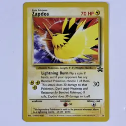 Pokemon TCG Wizards WOTC Black Star Promo Zapdos 23 - Image 1