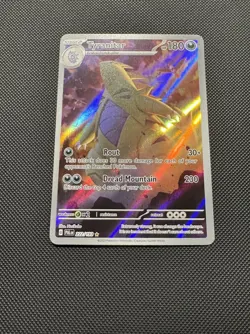 Pokemon TCG Tyranitar 222/193 Sv02: Paldea Evolved Illustration Rare Near Mint - Image 2