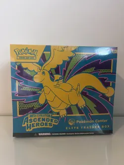 Pokemon TCG: Mega Evolution-Ascended Heroes POKEMON CENTER ETB Brand New SEALED - Image 1