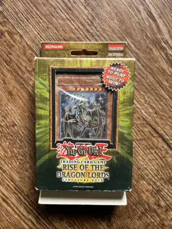 1st Edition Yu-Gi-Uh Rise Of The Dragon Lords Structure Deck Sealed - Image 1