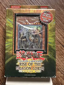 1st Edition Yu-Gi-Uh Rise Of The Dragon Lords Structure Deck Sealed - Image 3