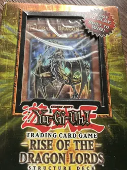 1st Edition Yu-Gi-Uh Rise Of The Dragon Lords Structure Deck Sealed - Image 4