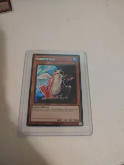 Yugioh Substitoad BLTR-EN054 1st Edition Secret Rare NM - Image 1