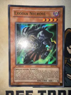 Exodia Necross DCR-020 1st Edition Ultra Rare Yugioh LP/MP - Image 2