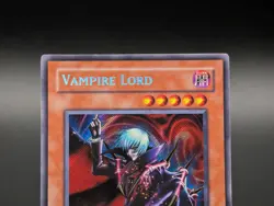 Yugioh - Vampire Lord - Secret Rare - DCR-000 - Unlimited - LP - Image 2