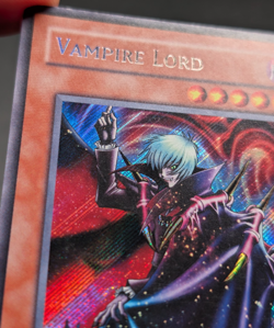 Yugioh - Vampire Lord - Secret Rare - DCR-000 - Unlimited - LP - Image 4