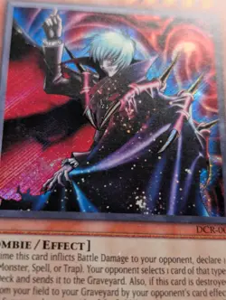 Yugioh - Vampire Lord - Secret Rare - DCR-000 - Unlimited - LP - Image 5