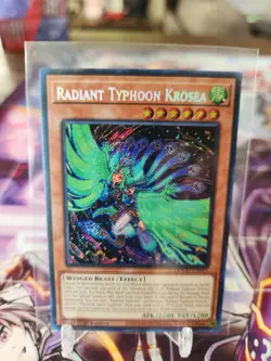 Radiant Typhoon Krosea DOOD-EN015 Secret Rare 1st Edition Yu-Gi-Oh Pack Fresh! - Image 2