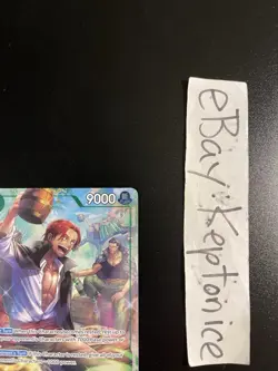 One Piece TCG ENGLISH Shanks OP14-027 Alternate ALT ART The Azure Sea’s Seven - Image 2