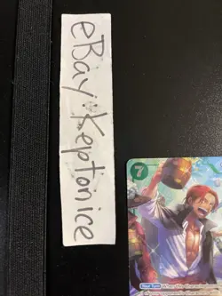 One Piece TCG ENGLISH Shanks OP14-027 Alternate ALT ART The Azure Sea’s Seven - Image 5