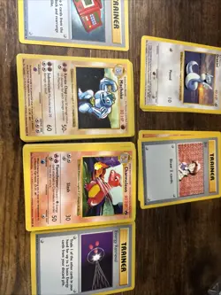 NM SHADOWLESS Pokemon Base Set Player Starter Deck Cards Only No Holos 60 Cards - Image 4