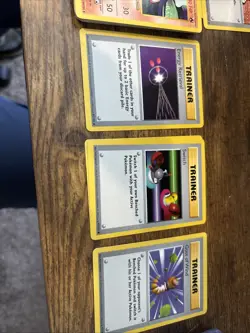 NM SHADOWLESS Pokemon Base Set Player Starter Deck Cards Only No Holos 60 Cards - Image 5