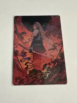 Nibelheim Aflame 035 Art Series Final Fantasy English Card Gold Stamped - Image 1