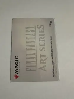 Nibelheim Aflame 035 Art Series Final Fantasy English Card Gold Stamped - Image 2