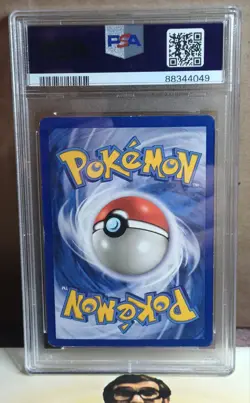Pokemon 1999 Vintage Mr. Mime 6/64 Jungle No Symbol PSA Graded 6 Error Holo Card - Image 2
