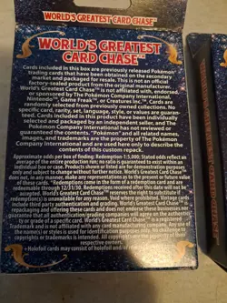1 + 1 READ- POKEMON - WORLDS GREATEST CARD CHASE - 60 CARDS - 10 HOLOFOIL CARDS - Image 2