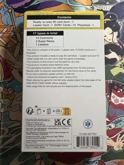 One Piece Sealed Starter Deck 7: Big Mom Pirates (ST-07) (61 Cards) - Image 2