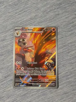 Blaziken 192/182 Destined Rivals Full Art Pokemon TCG Card Mint - Image 1
