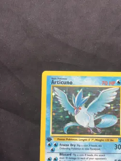 Pokemon Cards: 1st Edition Fossil Rare Holo: Articuno 2/62 - Image 3