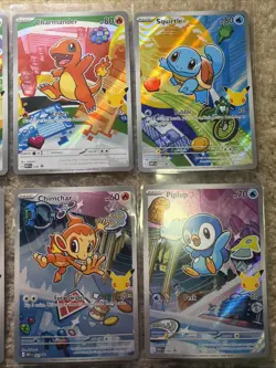 Pokemon TCG First Partner Illustration Collection 2026 Promos Full Set 9 Cards - Image 3