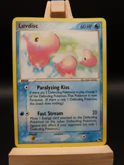 Pokemon Pop Card : Luvdisc 14/17 (Pop Series 2) - Image 1