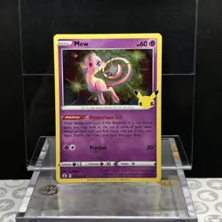Pokemon Celebrations Set! Mew 011/025 Holo Rare Card - Image 1