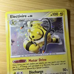 Pokemon Secret Wonders Holo Rare Card - Electivire 25/132 Awesome SWIRL - Image 2