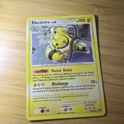 Pokemon Secret Wonders Holo Rare Card - Electivire 25/132 Awesome SWIRL - Image 3
