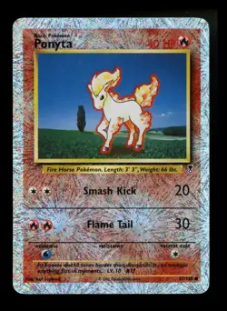 #2 Ponyta 87/110 Legendary Collection 2002 Reverse Holo Pokemon Card TCG - Image 1
