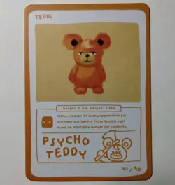 Teddi (Teddiursa) 41/90 - Pokedoodles Set 1 - Pokemon Card non-holo - Image 1