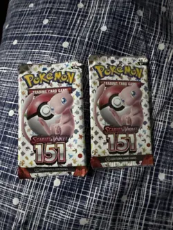 Pokemon TCG Scarlet & Violet 151 Booster Packs Sealed (2 packs- 20 Cards) - Image 1