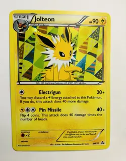 Jolteon BW91 Black Star Promo 2013 Holo Rare Pokemon Card TCG - Image 1