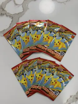 Pokemon Card McDonald's Promo 10 Pack Pikachu 020/M-P and Random Card Japanese - Image 1