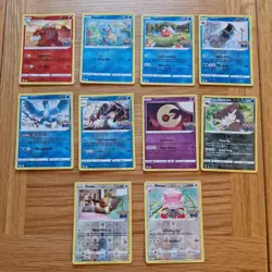 Pokemon TCG - Pokemon Go - Reverse Holo Bundle - 10 Cards Including 4 Rares - Image 1