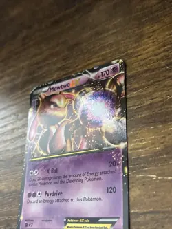 Pokemon TCG Mewtwo EX Black Star Promo BW45 Ultra Holo Promo Card - Image 4