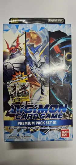 Bandai Digimon Premium Pack Card Game Set - PP01 - Image 1