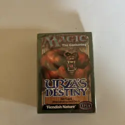Magic the Gathering Urza's Destiny Fiendish Nature Pre-constructed Deck Sealed - Image 1