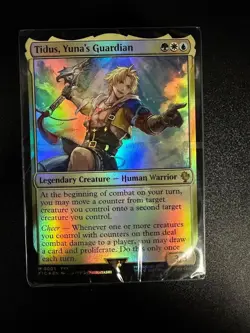 Tidus, Yuna's Guardian Commander: Final Fantasy Magic MtG Sealed Deck Only - Image 1