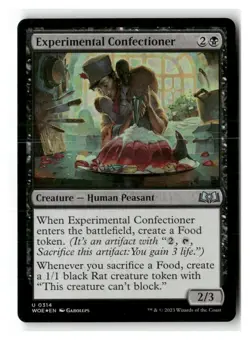 Experimental Confectioner 314 Wilds of Eldraine Magic: The Gathering Foil NM - Image 1