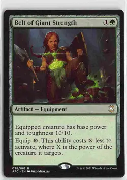 Commander: Adventures in the Forgotten Realms R 38 Belt of Giant Strength - Image 1