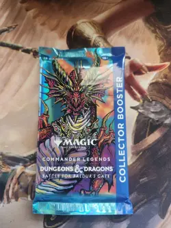 SEALED MTG Commander Legends D&D Battle for Baldur's Gate Collector Booster Pack - Image 2